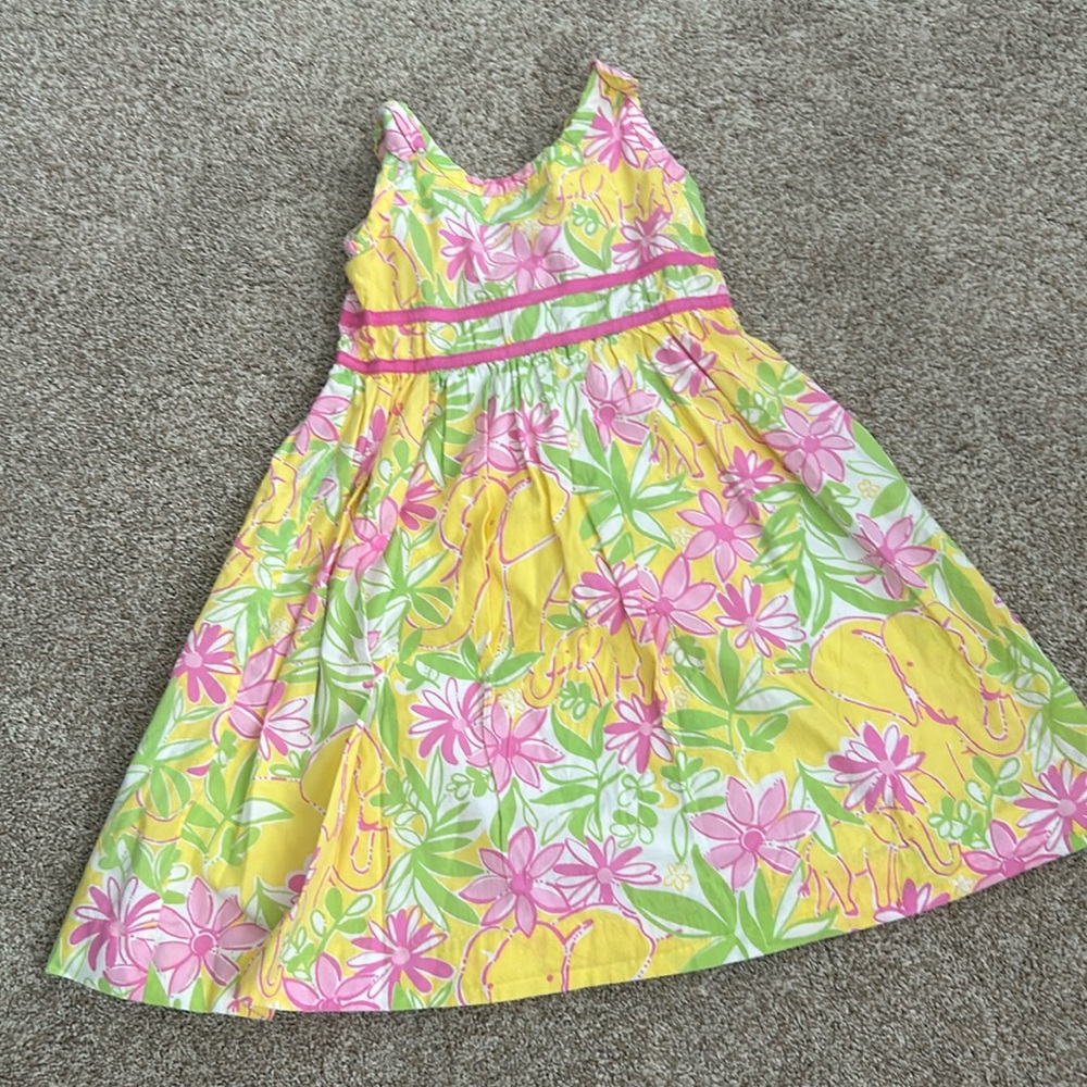 Lilly Pulitzer toddler girls summer dress, size 4